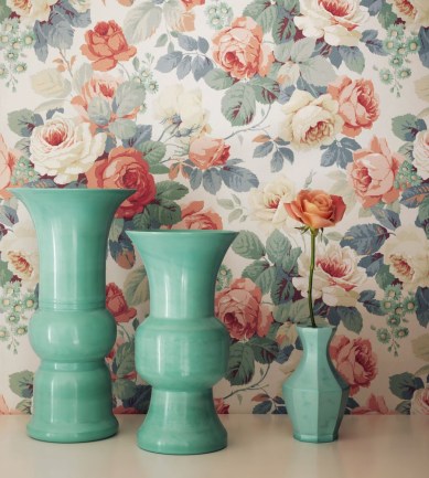 Sanderson Chelsea Cream/Silver tapéta - Paisley Home