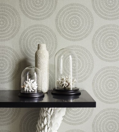 Sanderson Delphi Pewter tapéta - Paisley Home