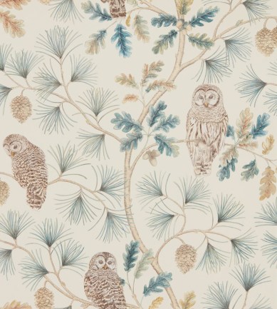 Sanderson Owlswick Teal tapéta