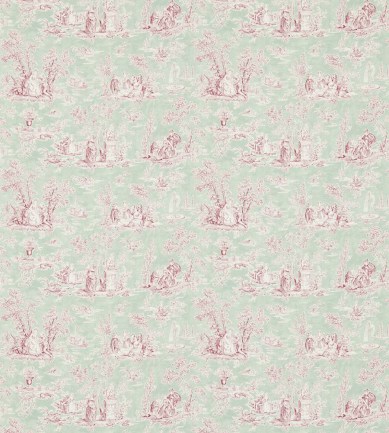 Sanderson Josette Rose/Sage tapéta - Paisley Home