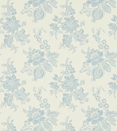 Sanderson Lyon Cream/Wedgwood tapéta - Paisley Home