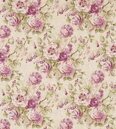 Sanderson Giselle Bordeaux/Olive textil - Paisley Home