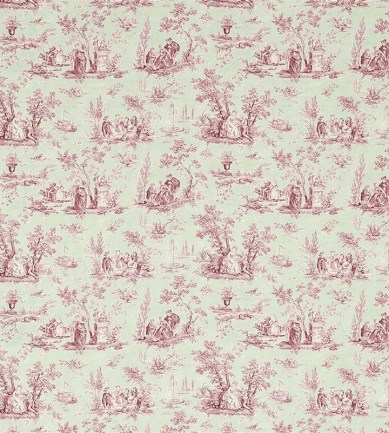 Sanderson Josette Rose/Sage textil - Paisley Home