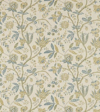 Sanderson Solaine Teal/Cream textil - Paisley Home