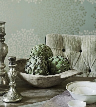 Sanderson Lindos Gold tapéta - Paisley Home