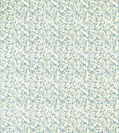 Sanderson Wild Berries Blueberry-Sage textil
