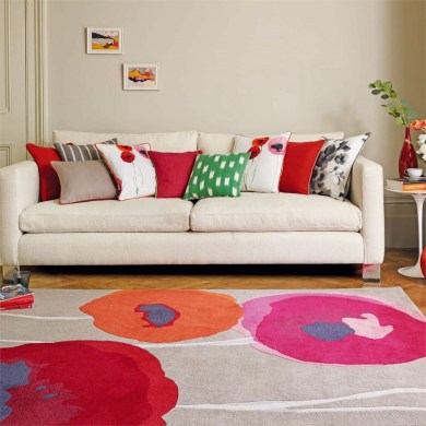 Sanderson Poppies Indigo/Purple 45705 szőnyeg - Paisley Home