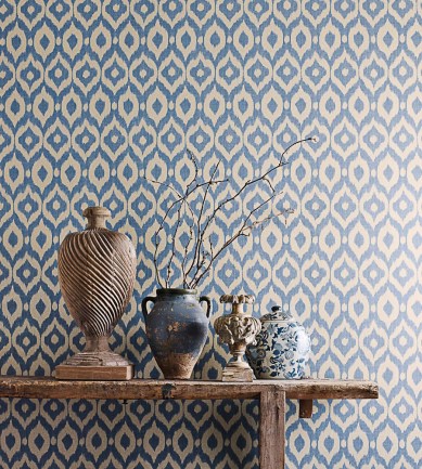 Sanderson Surin Linden/Parchment tapéta - Paisley Home