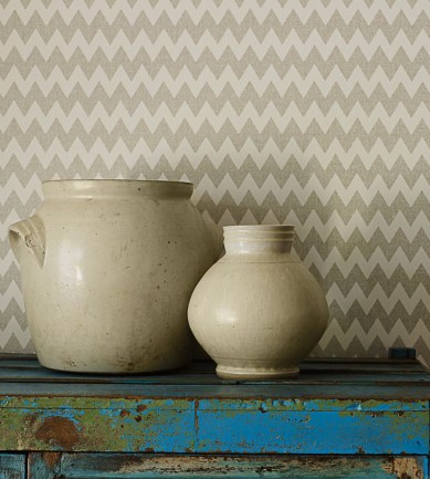 Sanderson Zagora Bronze/Linen tapéta - Paisley Home