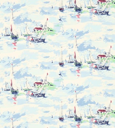 Sanderson Sail Away Sky Blue textil - Paisley Home