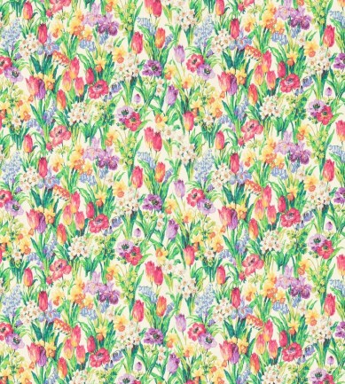 Sanderson Salad Days Emerald/Multi textil - Paisley Home