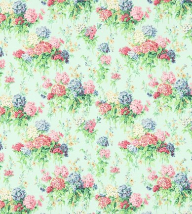 Sanderson Sweet Williams Duckegg/Pink textil - Paisley Home