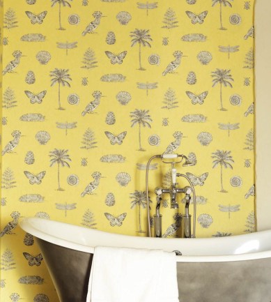 Sanderson Cocos Sky/Taupe tapéta - Paisley Home