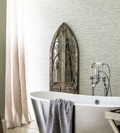 Sanderson Bayou Aqua tapéta - Paisley Home