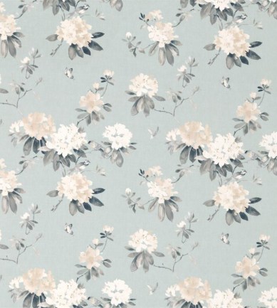 Sanderson Rhodera Aqua textil - Paisley Home