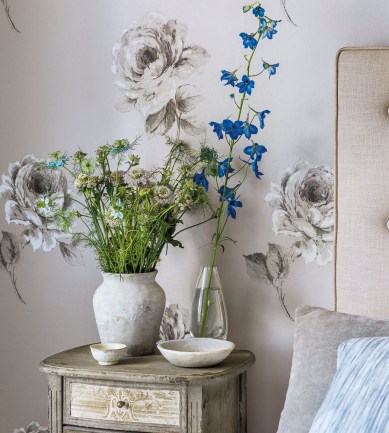 Sanderson Rosa Indigo tapéta - Paisley Home