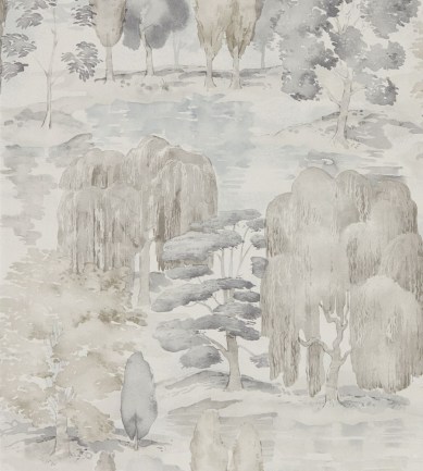 Sanderson Waterperry Gilver/Linen tapéta - Paisley Home