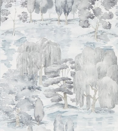 Sanderson Waterperry Ink/Grey tapéta - Paisley Home