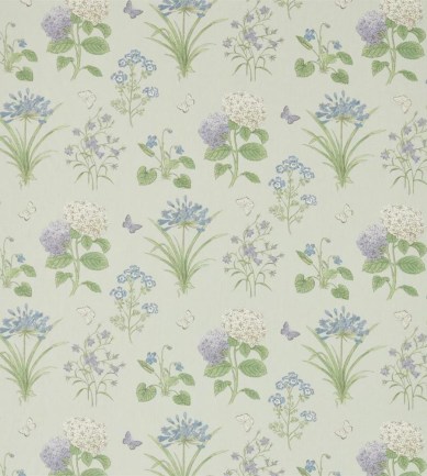 Sanderson Harebells & Violets Sorrel/Sky Blue textil - Paisley Home