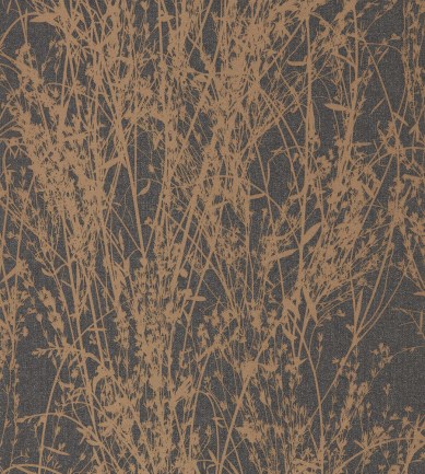 Sanderson Meadow Canvas Bronze/Charcoal tapéta - Paisley Home