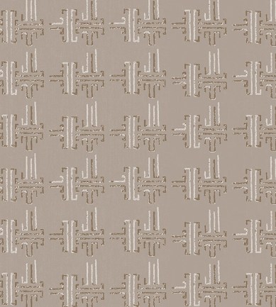 Colony Ginkgo Coordinato Tortora tapéta