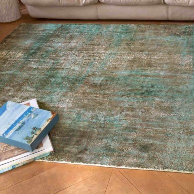 Serge Lesage Alena Bleu Paon szőnyeg - Paisley Home