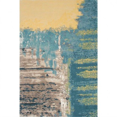 Serge Lesage Estampe Bleu Jaune szőnyeg - Paisley Home