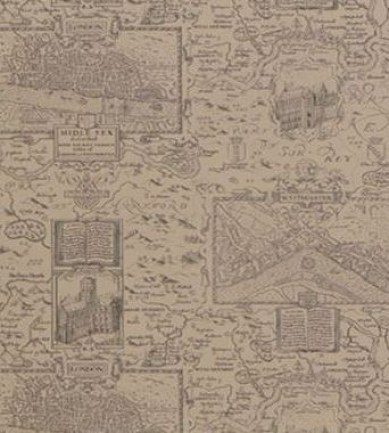 Thibaut London Map Linen 839T6011  tapéta - Paisley Home