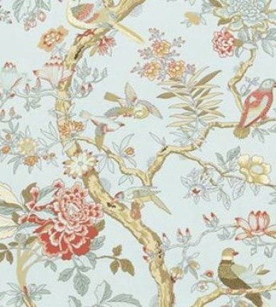 Thibaut Papagayo Aqua 839T6060  tapéta - Paisley Home