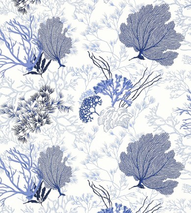 Thibaut Molokini Blue on White tapéta - Paisley Home