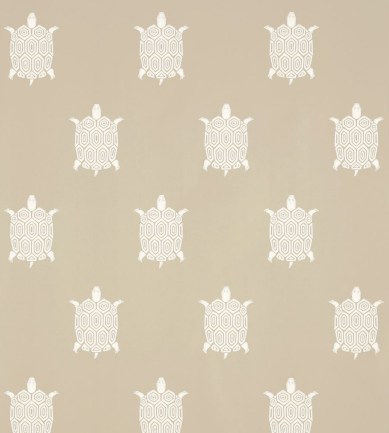 Thibaut Turtle Bay Flax tapéta - Paisley Home