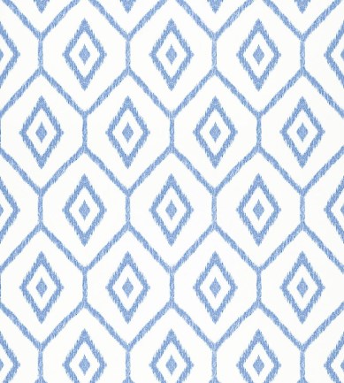 Thibaut Bari Ikat Blue tapéta - Paisley Home