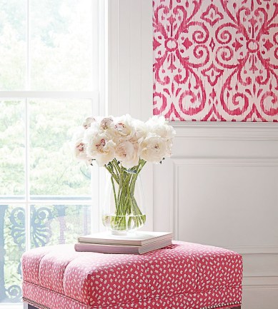 Thibaut Patara Ikat Beige tapéta - Paisley Home