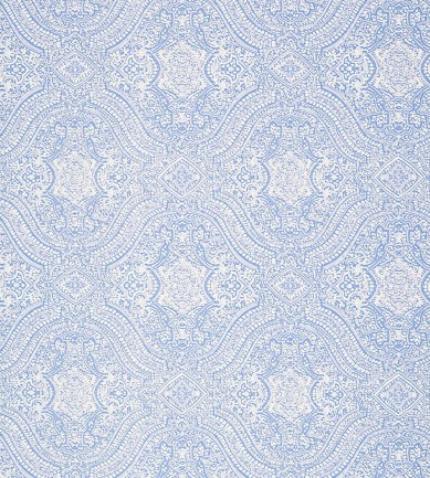 Thibaut Tulsi Block Print Light Blue tapéta - Paisley Home