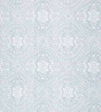 Thibaut Tulsi Block Print Aqua tapéta - Paisley Home