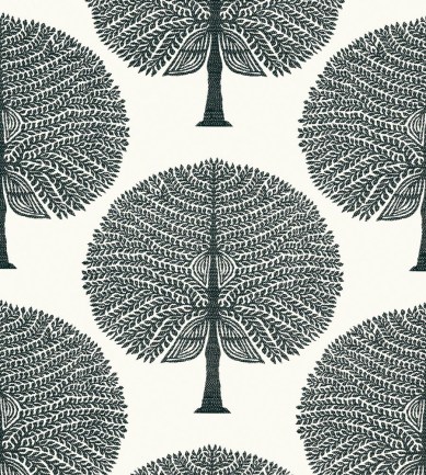 Thibaut Mulberry Tree Black and White tapéta