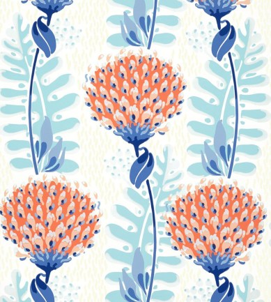 Thibaut Tiverton Coral tapéta