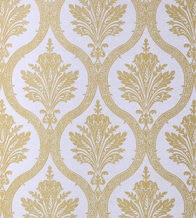 Thibaut Clessidra Metallic Gold/Lilac tapéta - Paisley Home