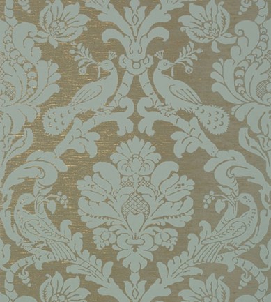 Thibaut Passaro Damask Mineral/Charcoal tapéta - Paisley Home