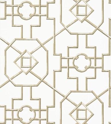 Thibaut Bamboo Lattice Beige tapéta - Paisley Home