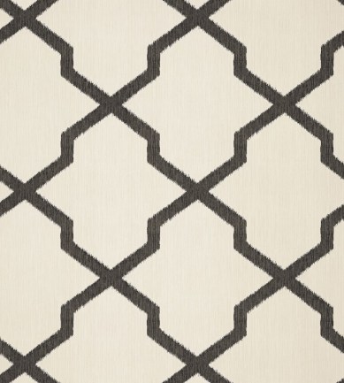 Thibaut Myanmar Trellis Black tapéta - Paisley Home