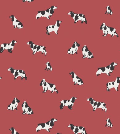Thibaut Purebred Red tapéta - Paisley Home
