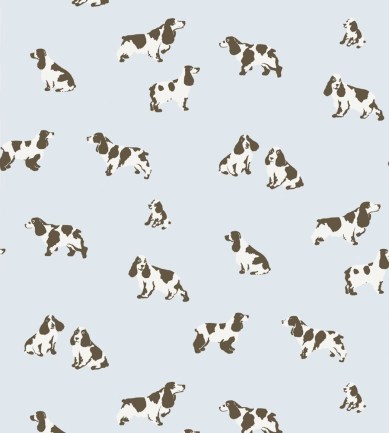 Thibaut Purebred Light Blue tapéta - Paisley Home