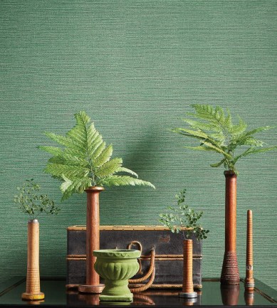 Thibaut Taluk Sisal Crimson tapéta - Paisley Home
