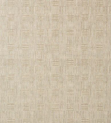 Thibaut Tunica Basket Metallic Pewter tapéta - Paisley Home