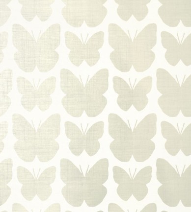 Thibaut Aldora Pearl on White tapéta - Paisley Home