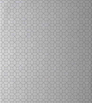 Thibaut Farris Grey on Silver tapéta - Paisley Home