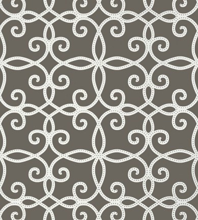 Thibaut Kendall Charcoal tapéta - Paisley Home