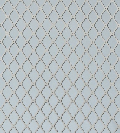 Thibaut Rothbury Trellis Metallic on Slate Grey tapéta - Paisley Home