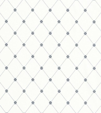 Thibaut Wilton Trellis Blue and White tapéta - Paisley Home